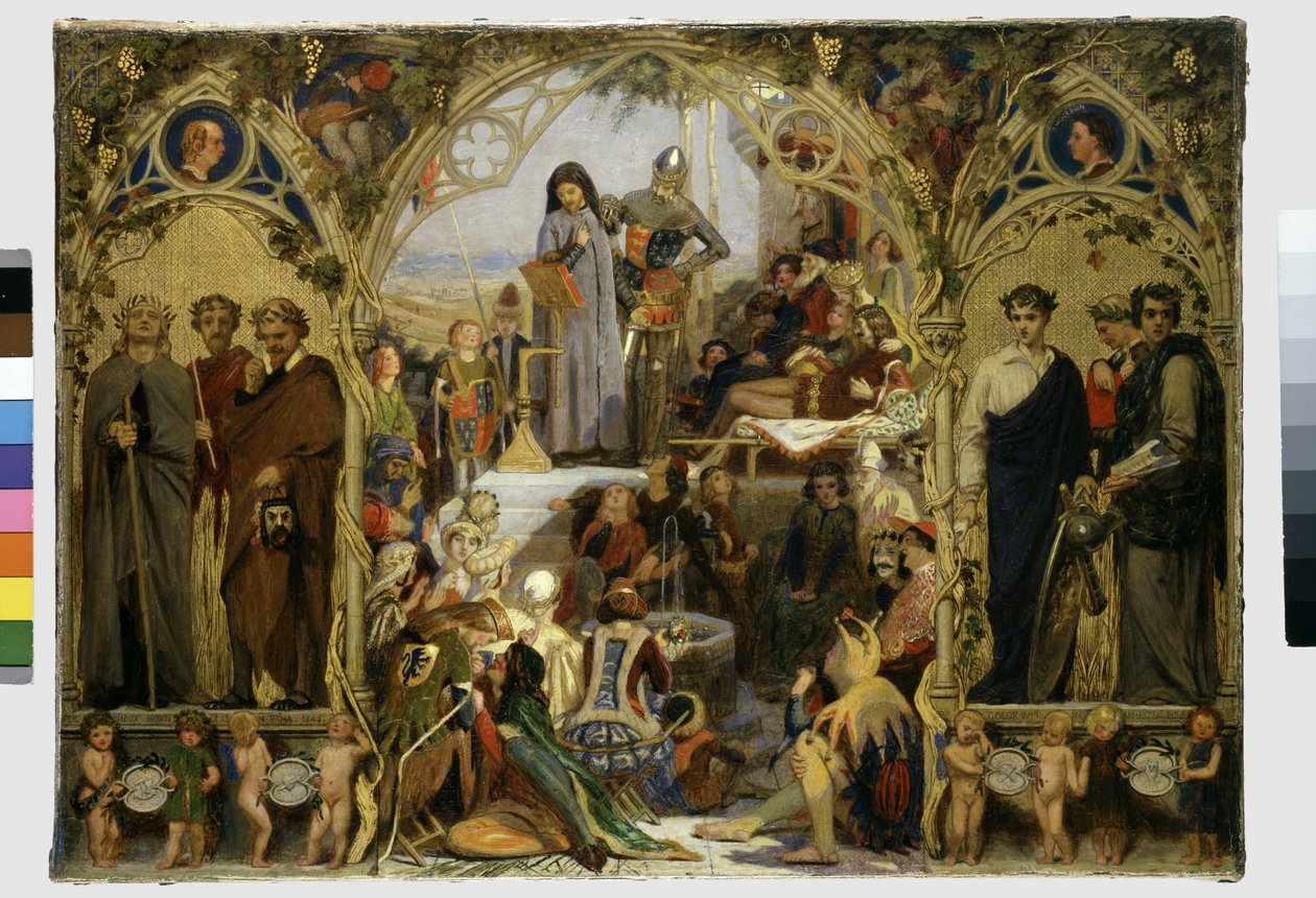 イギリスの詩の種と果実、1845